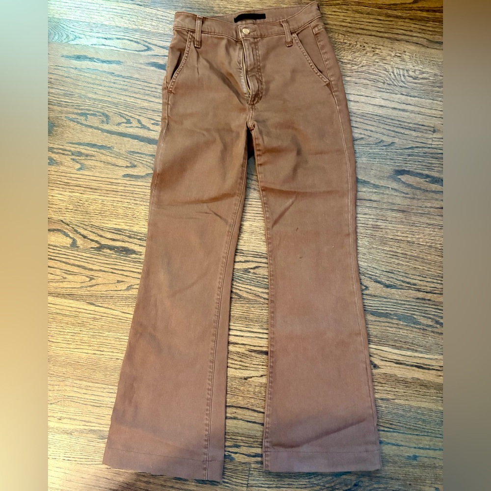 JOES The Molly High Rise Brown flare jeans